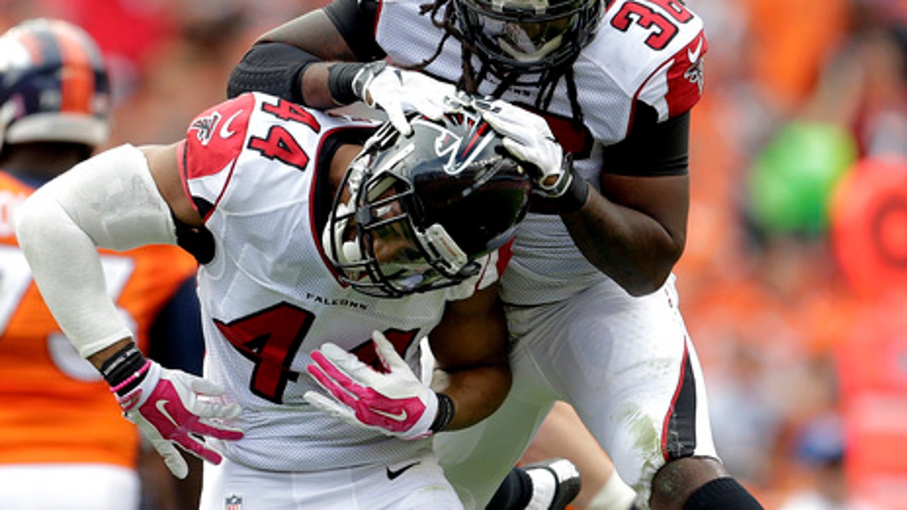Atlanta Falcons hand Denver Broncos first loss 23-16